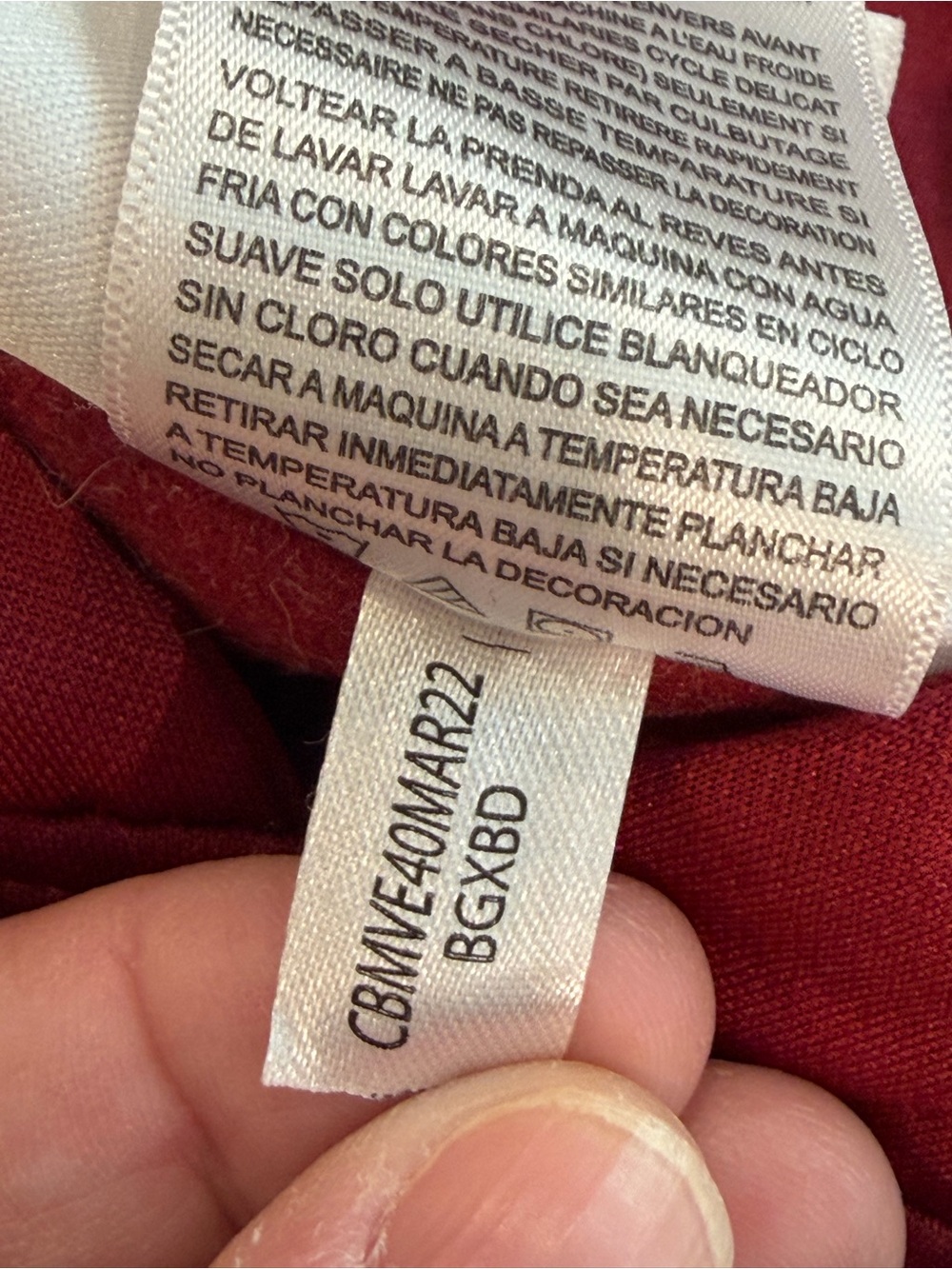 Champion Red Razorbacks Crewneck Hoodie - Picture 4 of 5